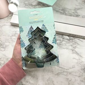 The Bake House 3 Christmas Tree Cookie Cutters